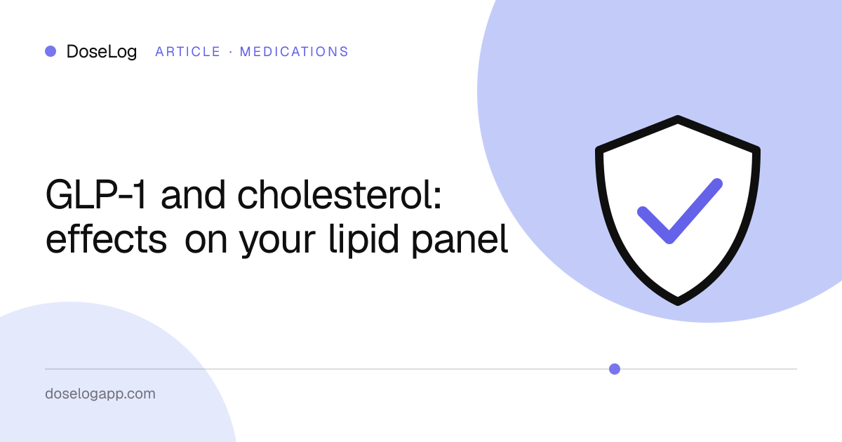 GLP-1 and cholesterol: effects on your lipid panel