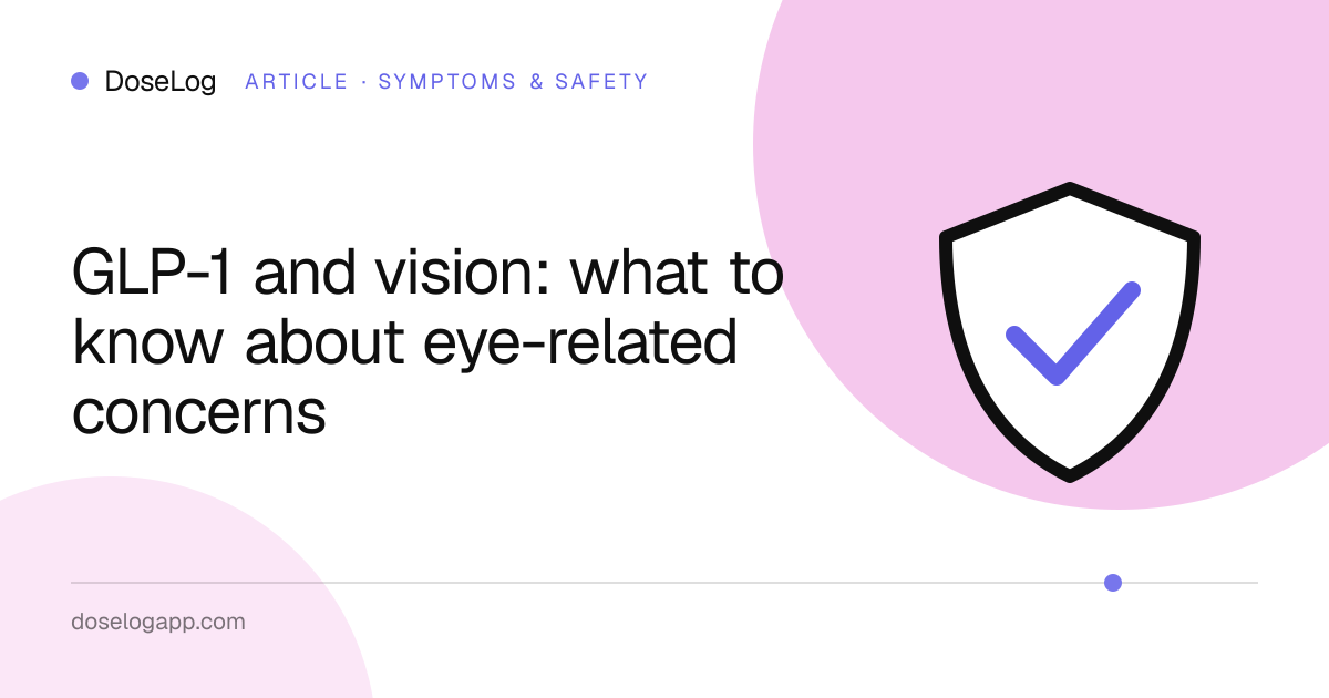 GLP-1 and vision: what to know about eye-related concerns
