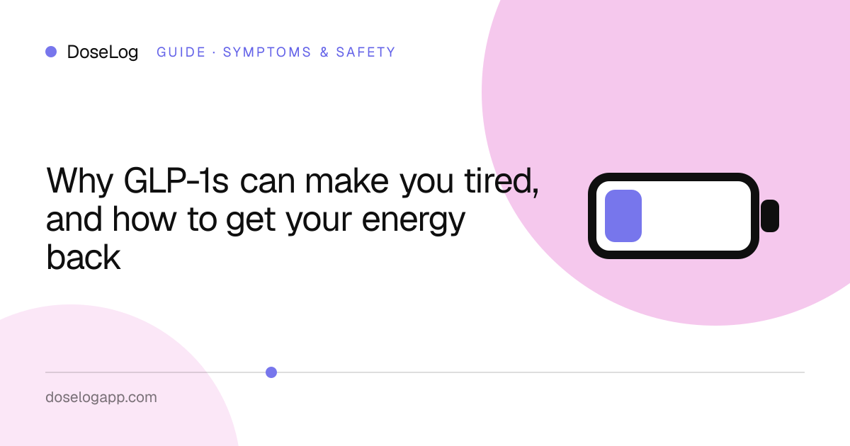 Why GLP-1s can make you tired, and how to get your energy back