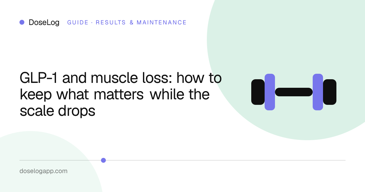 GLP-1 and muscle loss: how to keep what matters while the scale drops