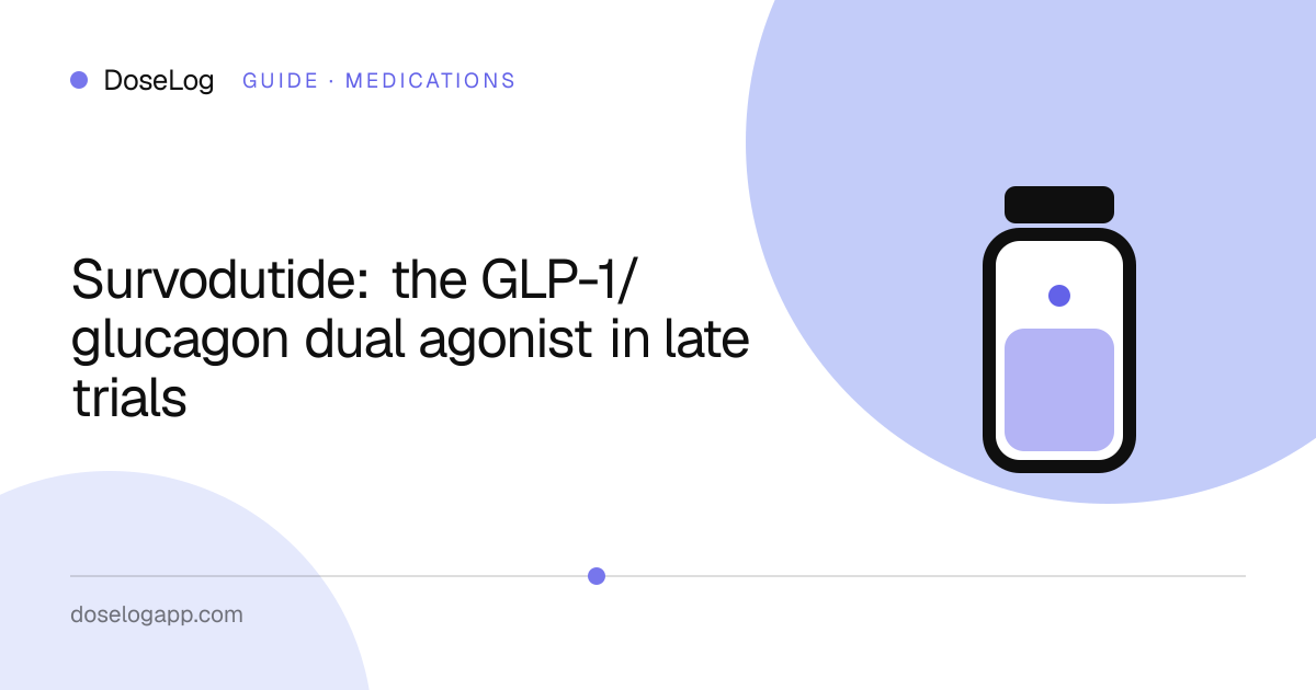 Survodutide: the GLP-1/glucagon dual agonist in late trials