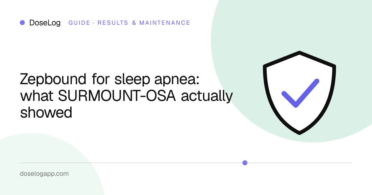 Zepbound for sleep apnea: what SURMOUNT-OSA actually showed
